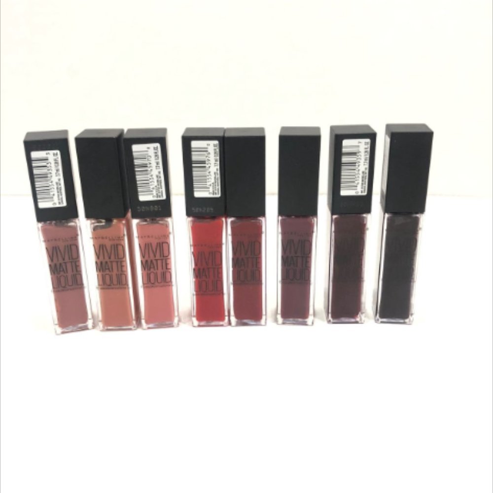 Maybelline Vivid Matte Liquid Lipsticks BUNDLE